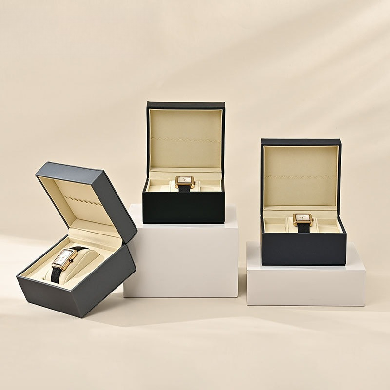 Luxury Watch Grade - Luxuriöse Uhrenbox aus PU-Leder zur Präsentation