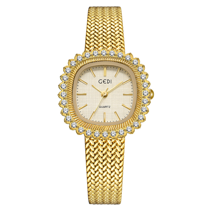 Luxury Watch Grade - Damenarmbanduhr der Marke Medieval Wheat Gold,