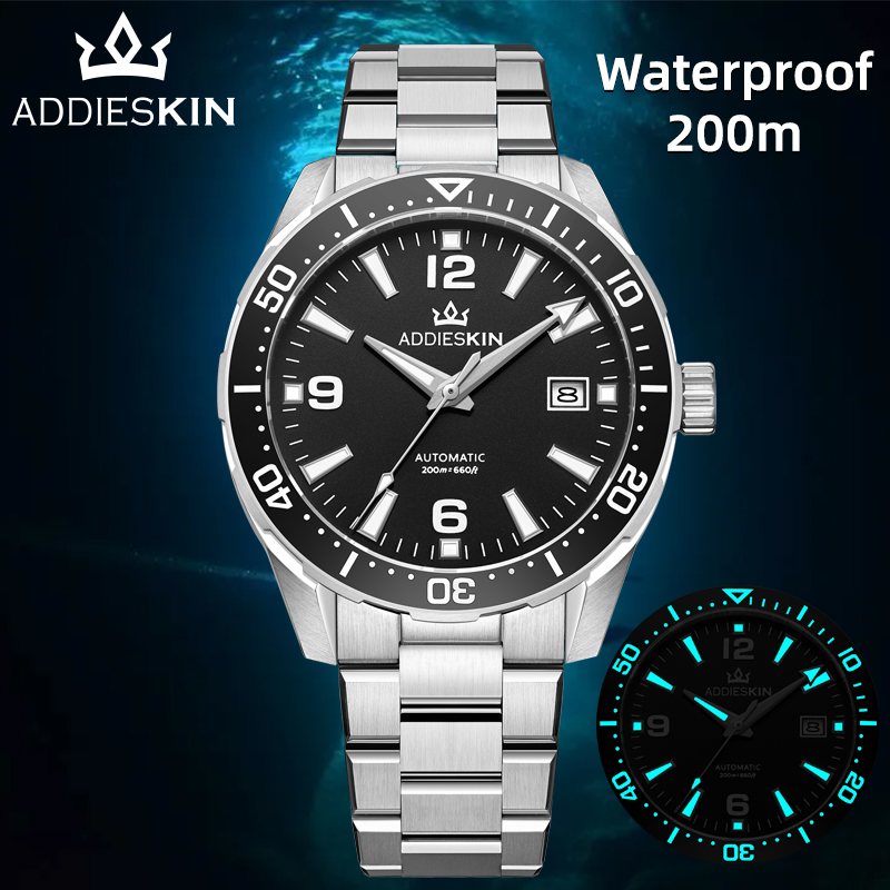 Luxury Watch Grade - AddiesKin K009 Hochwertige Uhr mit schwarzer