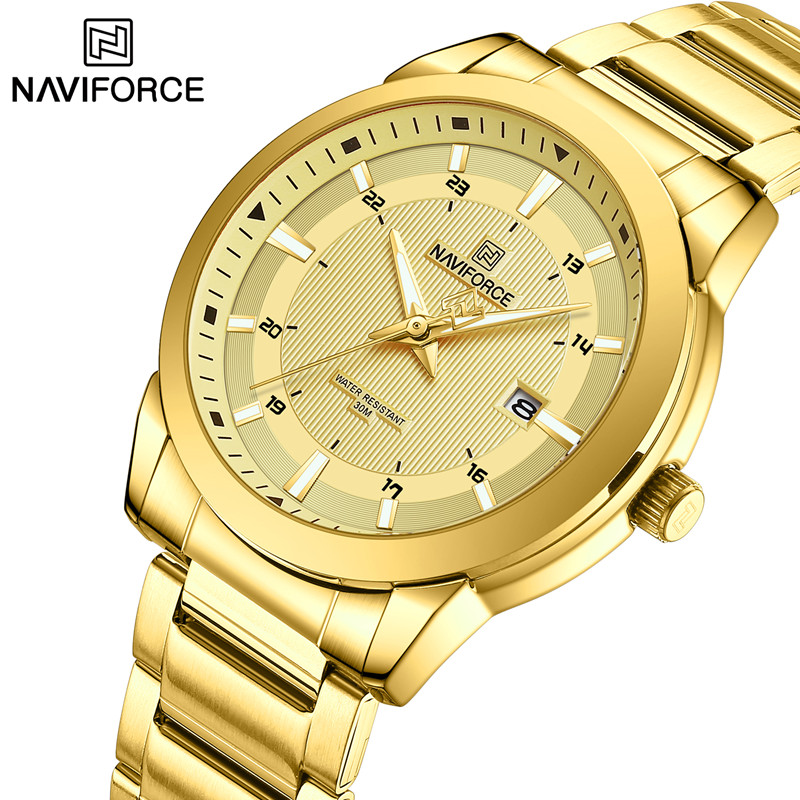 Luxury Watch Mockup - 2024 Top Marke NAVIFORCE Herren Uhren