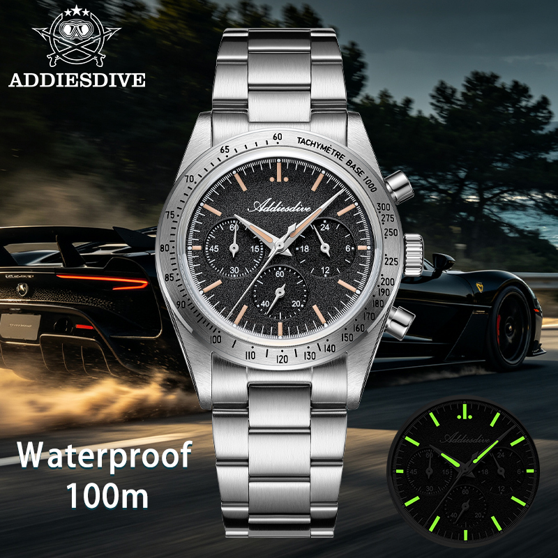 Luxury Watch It - ADDIESDIVE NEUE Chronographenuhr 0S20 Uhrwerk C3