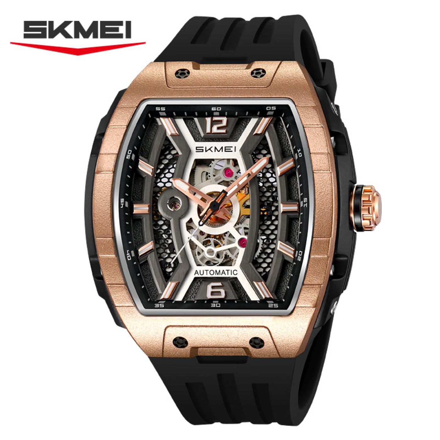 Roségold Tonneau Herren Automa – Luxury Watch Dial Bewertung und Preis