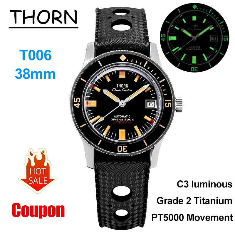 Thorn T006 Mechanische Uhr 50- – Luxury Watch Grade Bewertung und Preis