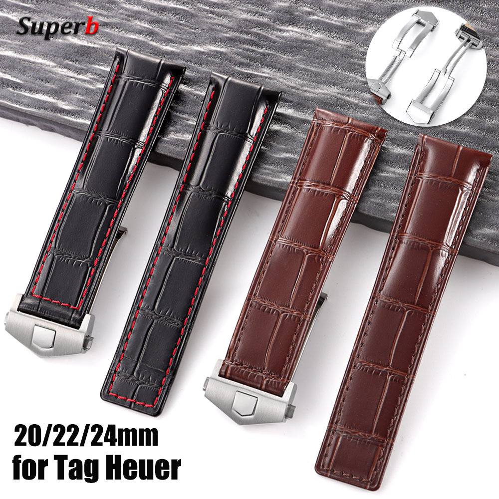 Leder-Uhrenarmband aus Rindsle – Tag Heuer Is Luxury Watch Bewertung und Preis
