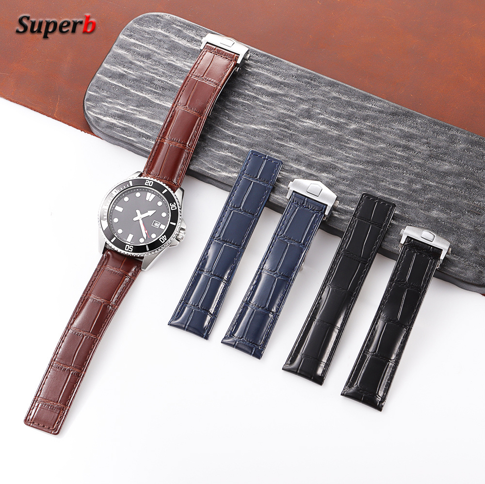 Leder-Uhrenarmband aus Rindsle – Tag Heuer Is Luxury Watch Bewertung und Preis