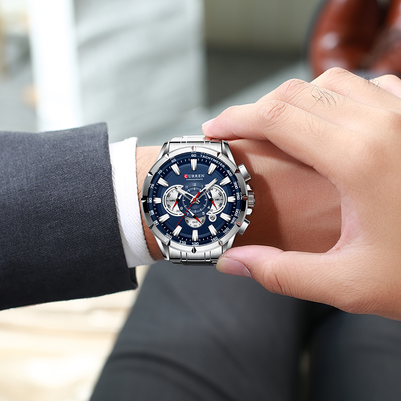 CURREN Armbanduhr Männer Wasse – Luxury Watch Mockup Bewertung und Preis