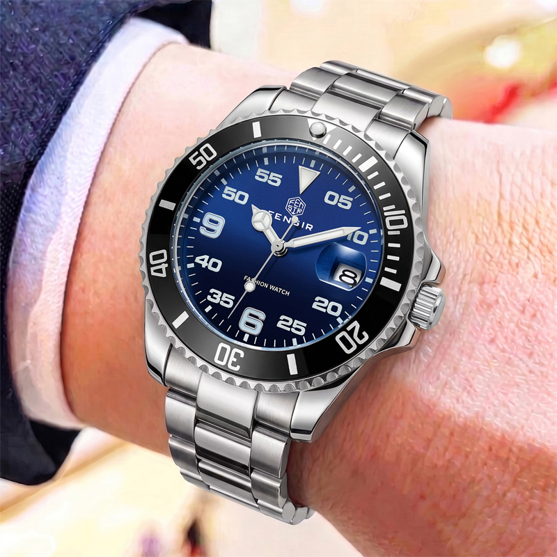 Klassische Herren-Quarzuhr mit – Luxury Watch It Bewertung und Preis