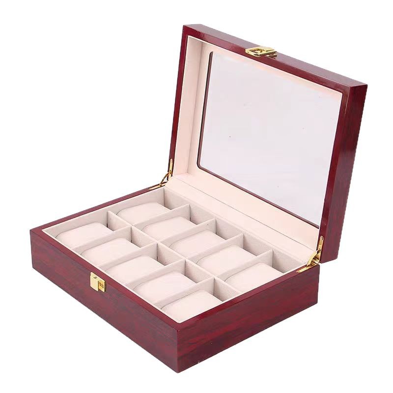 10-Fächer Luxus Holz-Uhrenbox  – Luxury Watch Grade Bewertung und Preis