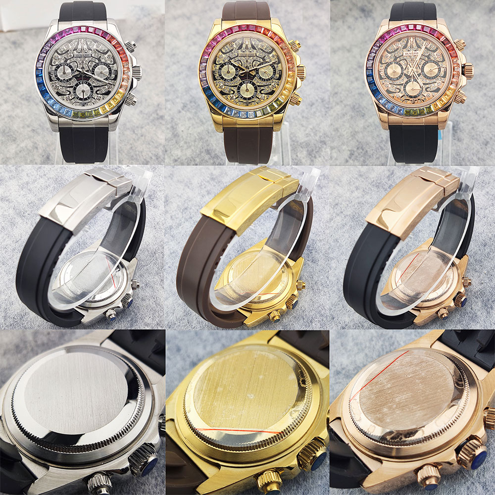 39 mm Herrenuhr VK63 Uhrwerk Q – Luxury Watch Dial Bewertung und Preis