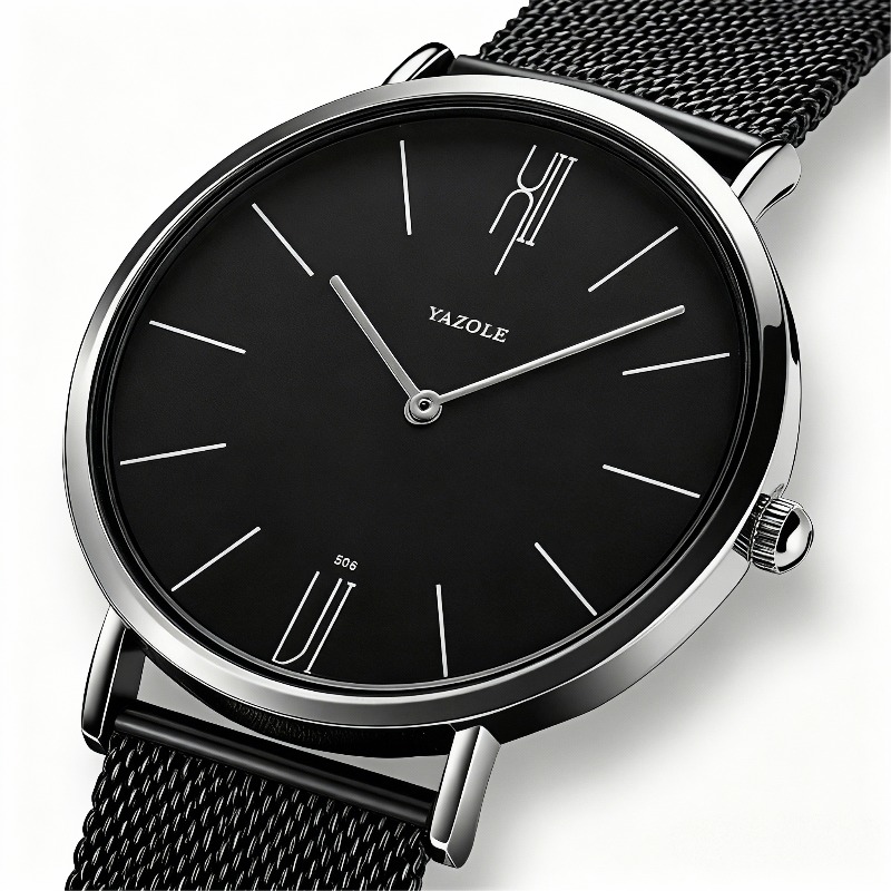 Modische Schlichte Herrenuhr T – Luxury Watch Mockup Bewertung und Preis