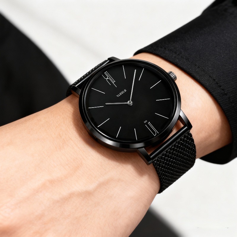 Modische Schlichte Herrenuhr T – Luxury Watch Mockup Bewertung und Preis