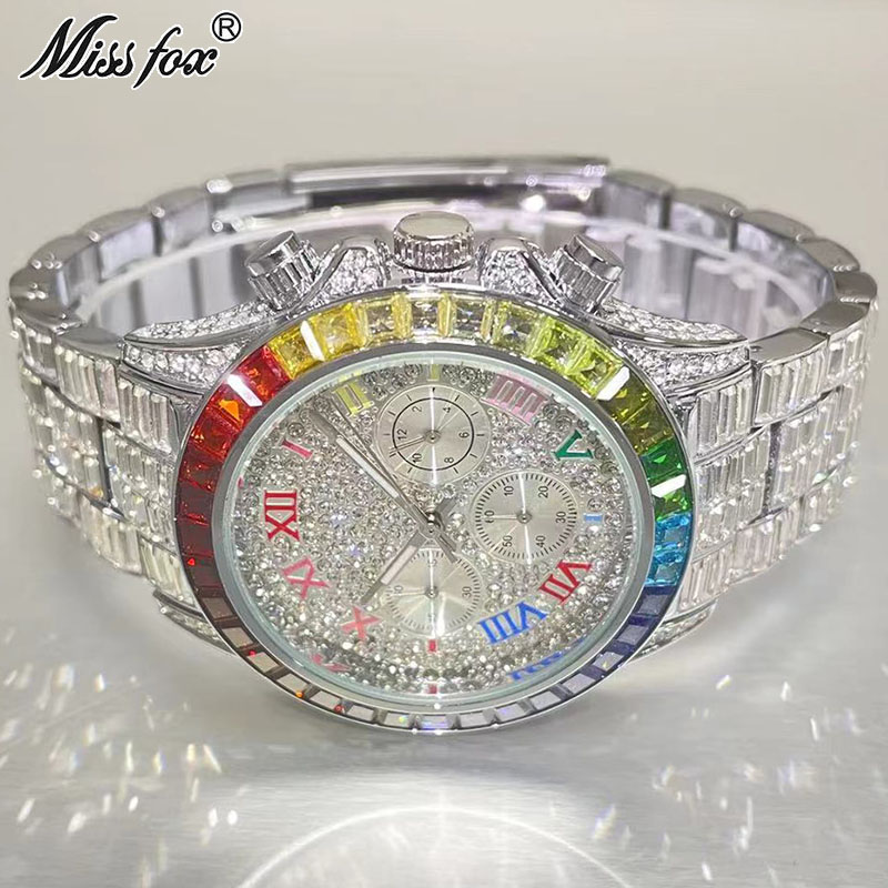 Missfox Luxus gefrorene Uhr fü – Luxury Watch Mockup Bewertung und Preis