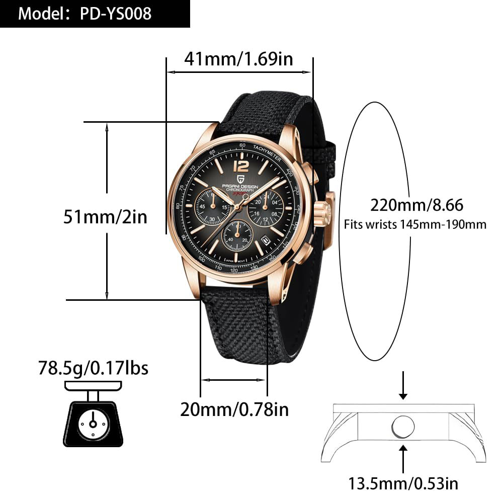 PAGANI DESIGN Neue Herrenuhr 4 – Luxury Watch Mockup Bewertung und Preis