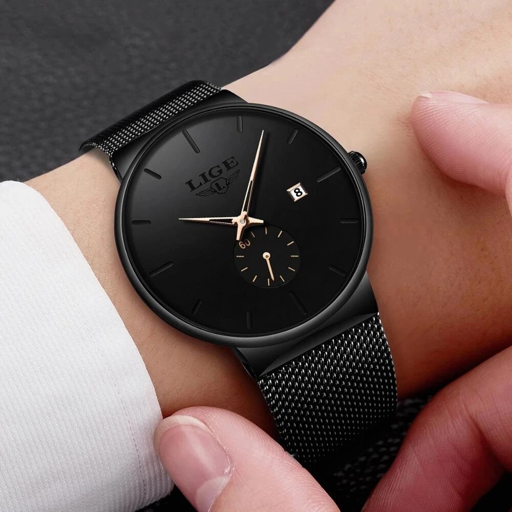 Lige mode herren uhren top mar – Luxury Watch Mockup Bewertung und Preis