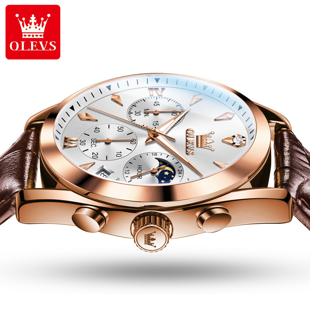 OLEVS Marke Neue Mode Quarzuhr – Luxury Watch Mockup Bewertung und Preis