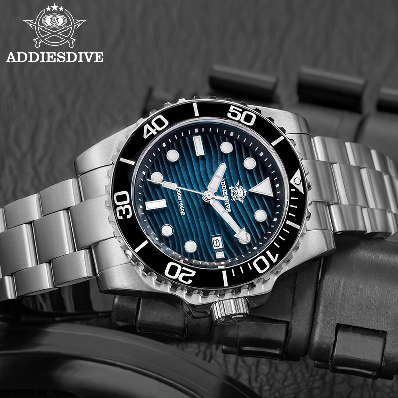 ADDIESDIVE Herren 2115 Quarzuh – Luxury Watch Dial Bewertung und Preis